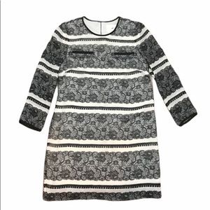 J. Crew long sleeve silk lined dress